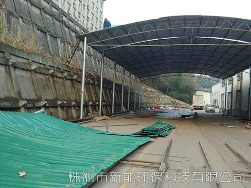 鋼構廠房拆除、回收 (3)