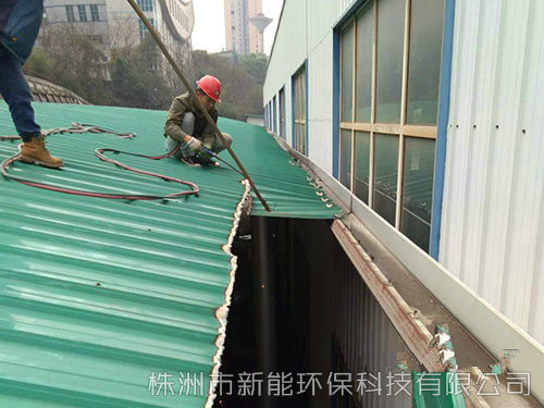 鋼構廠房拆除、回收 (2)