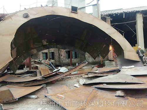 鋼構廠房拆除、回收 (6)